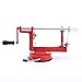 Apple Peeler Masione Slicer & Corer/Peel, Slice & Core W/Suction Base for Everyday Kitchen Use (Red)