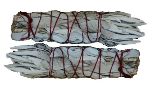 SK White Sage Smudging Stick - Mini (4"-5") - 2 Pack