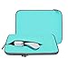 Unik Case - Neoprene Turquoise Zipper Laptop Sleeve Bag Cover for All 13