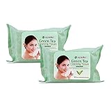 Epielle 30 Pre-moistened Green Tea Cleansing Tissues (2 Pack)