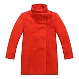 Richie House Girls Foldover Coat