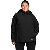 Eddie Bauer Women's Rainfoil Waterproof Hooded Packable Rain Jacket