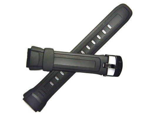 Casio 18mm Black Resin