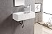 Elanti Collection EC9899-L, Left-Facing Sink, White