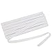 Shappy Elastic Band for Sewing Knit Elastic Band (1/2 Inch X 22 Yards,White)