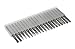 Carbide Burr Set JESTUOUS 1/8 Shank Diameter Double Cut Tungsten Carbide Burs Rotary File Carving Grinding Bit for Die Grinder Rotary Drill Tool 20pcs