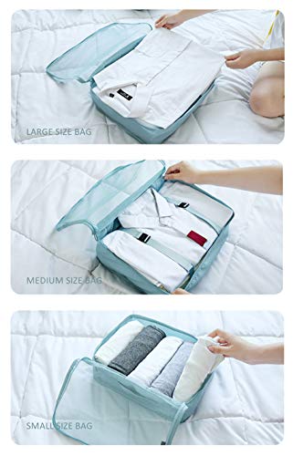 image for PACTIVE Luggage Organizer, Packing Cubes For Travel, Compression Cells