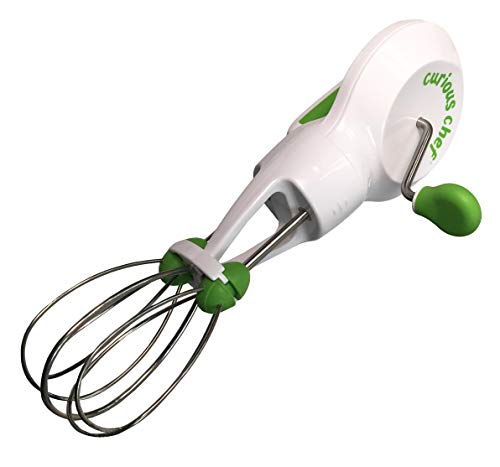 Curious Chef TCC50235 Hand Mixer, White (Renewed)