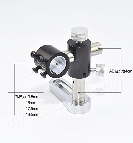 41vcQOghFZL NYBG 6 Sizes For Choice Adjustable Laser Diode Module Holder Mount Clamp Bracket Two Axis (13.5mm) - Image 4