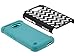 Huawei Fusion 3 Case, RANZ Wave Pattern Print Desgin Impact Dual Layer Shockproof Bumper Hard Case Cover For Huawei Tribute Y536A1/ Fusion 3 (TEAL)