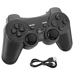 PS3 Controller Powcan Wireless Pro Controller voor Playstation 3 Bluetooth Gamepad Remote Joypad Compatibel met PS3 en…