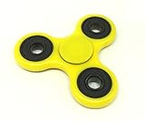 SMAZ TOYS Anti-Anxiety Fidget Spinner Toy Helps Focusings EDC Focus Toy for Kids & Adults - Best Stress Reducer Relieves ADHD Anxiety and Boredom Yellow