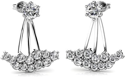 Earrings Made with Swarovski Crystal - “Dancing Youth”
