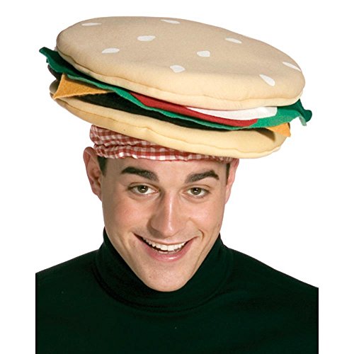 Rasta Imposta Cheeseburger Hat, Multi, One Size