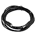 ATMOZ 10 Foot 2.5mm Male to Female 4 Conductor (TRRS) Car Backup Rearview Camera Dash Cam Extension Cable Headphone/aux Cable