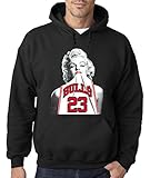 New Way 193 - Hoodie Marilyn Monroe Bulls 23 Michael Jordan Unisex Pullover Sweatshirt