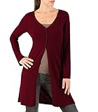 Womens Cashmere & Merino Extra Long Cardigan