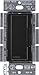 Lutron Maestro LED+ Dimmer Switch for Dimmable LED, Halogen and Incandescent Bulbs, 150W/Single-Pole or Multi-Location, MACL-153M-BL, Black