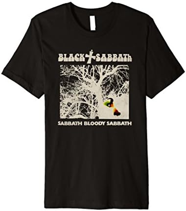 Mens Black Sabbath Bloddy Sabbath Negative T-Shirt Large Black