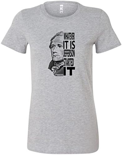 Womens Hamilton Rivalry Shirt Thomas Jefferson Started It TShirt