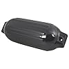 Best-Choice-Products-SKY1388-Black-85-x-27-Vinyl-4-Ribbed-Marine-Boat-Fender-Bumper-Dock-Shield-Protection