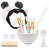 4 Stück Silikon Maskenpinsel/Gesichtsmaske Bürste Set, Gesichtsmaske Pinsel mit 