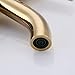 KES cUPC NSF Certified Brass Modern Bathroom Sink Faucet Single Handle Wash Basin Faucet Lavatory Tap Lead-Free Brass, Titanium Gold, L3100ALF-PG