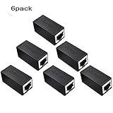 Network Coupler, Dingsun 6 Pack RJ45 Coupler Cat5