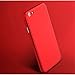 Doinshop for Iphone 6 Cool Hybrid Tempered Glass + Acrylic Hard Case Cover Skin Shell (red)