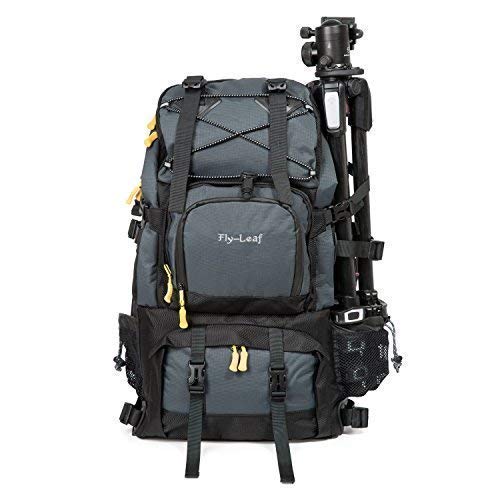 G-raphy Camera Backpack Bag Hiking Travel Backpack for All DSLR SLR Cameras, Laptops, Tripods and Accessories