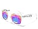 GloFX Bug Eye Ultimate Kaleidoscope Glasses (Clear, Bug Eye Lens) - Rave Rainbow EDM Diffraction
