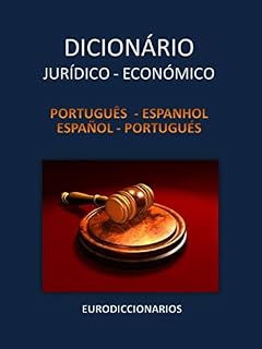 Livro DICIONÁRIO JURÍDICO e ECONÓMICO Português – Espanhol Español - Portugués