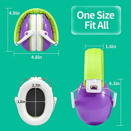 Dison Safety Ear muffs for Kids Noise Reduction EarMuffs, 27dB Kids Ear