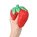 Strawberry Squishy Bundle with Bonus Random Mochi Squishy - Jumbo Slow Rising Cute (4.7 inch) - Kawaii Stress Relief Toy