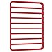 STAN BOUTIQUE Silicone Roasting Rack for 13x9 Oven Pans - Nonstick Baking/Drying/Cooling Rack Fits Small Quarter Sheet Size Cooking Pan (8.5 X 12 Inches), Red