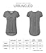 URBANCLEO Womens Hi-Lo Lightweight Jersey T-shirt (PLUS Size Available)