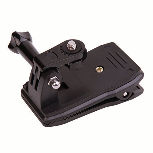 Toazoe 360 Rotary Backpack Hat Rec Mounts Clip Fast Clamp Mount For Gopro Hero 2 3 3 Sony Action Cam Hdr As0v As100v As30v Asv Az1 Fdr X1000vr Aee Camera Accessory Buy Online In Cayman