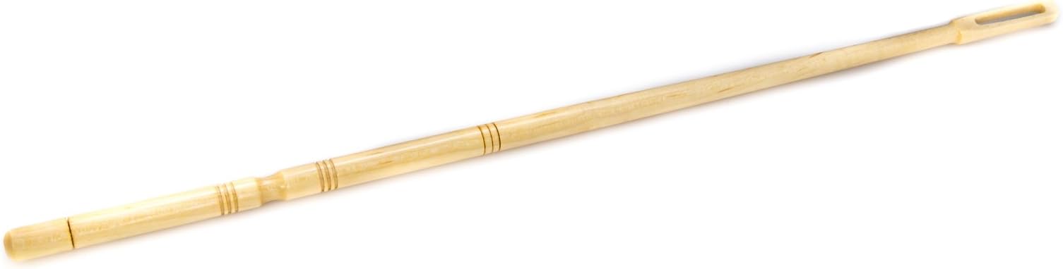 Just Flutes Wood Cleaning Rod for Flute, Maple Effect