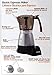 Imusa USA B120-60007 Electric Coffee/Moka Maker 3-6-Cup, 48 ounces (Silver)
