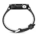 HWHMH 1PC Replacement Silicone Bands With 2PCS Pin Removal Tools For Garmin Forerunner 220/230/235/620/630 (No Tracker, Replacement Bands Only) (black/white)