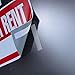 VELCRO Brand - Thin Clear Fasteners | General Purpose/ Low Profile | Perfect for Home or Office | 3 1/2in x 3/4in Strips, Clear
