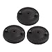 uxcell® 3Pcs Ceiling Lamp Plate Pointed Base Disc Chassis Pendant Light Accessories 105mmx23mm w Screw