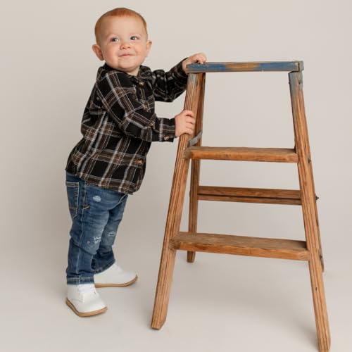 Baby Deer High Top Leather First Walker (Infant/Toddler)