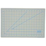 X-Acto X7761 Self-healing cutting mat, nonslip bottom, 1 grid, 12-Inch by 18-Inch board with 11-Inch by 17-Inch measuring surface, gray