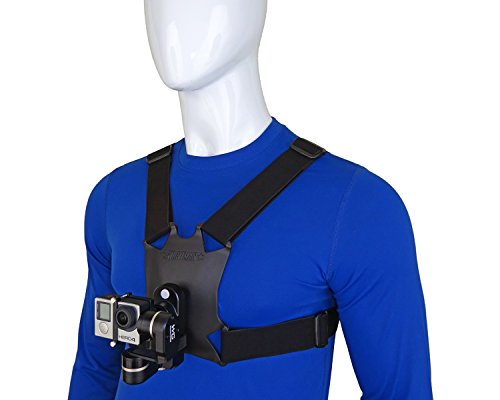 2 Stuntman+Chest+Harness+Action+Cameras