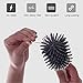 ESTTOP Toilet Brush and Holder, Bathroom Toilet Bowl Brush Set, Silicone Toilet Cleaning Brush Kit with Soft Bristle (White)