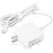 45W Type-C Ac Charger Power Supply Adapter Cord For MacBook 12 inch, New MacBook Pro Chromebook Pixel Nintendo Switch Nexus 5X/6P LG G5/G6 Samsung S8 and More Other Type-C (45w white)