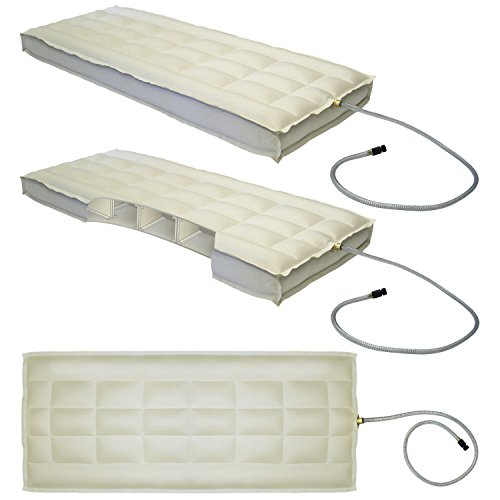 King Innomax Medallion Adjustable Sleep Air Bed Set with Foundation
