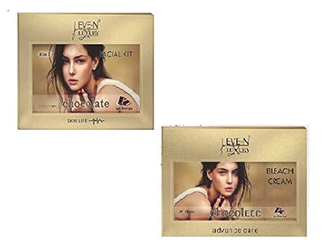 Buy Eve N Chocolate Facial Kit 320gm Chocolate Face Bleach 300gm