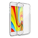 iPhone 7 Case, Enther [Ult+ Cushion] Slim Fit Scratch/Dust Proof Hybrid Transparent Clear Case with Shock Absorb Trim Bumper for Apple iPhone 7